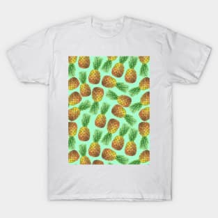 Pineapples watercolor 2 T-Shirt